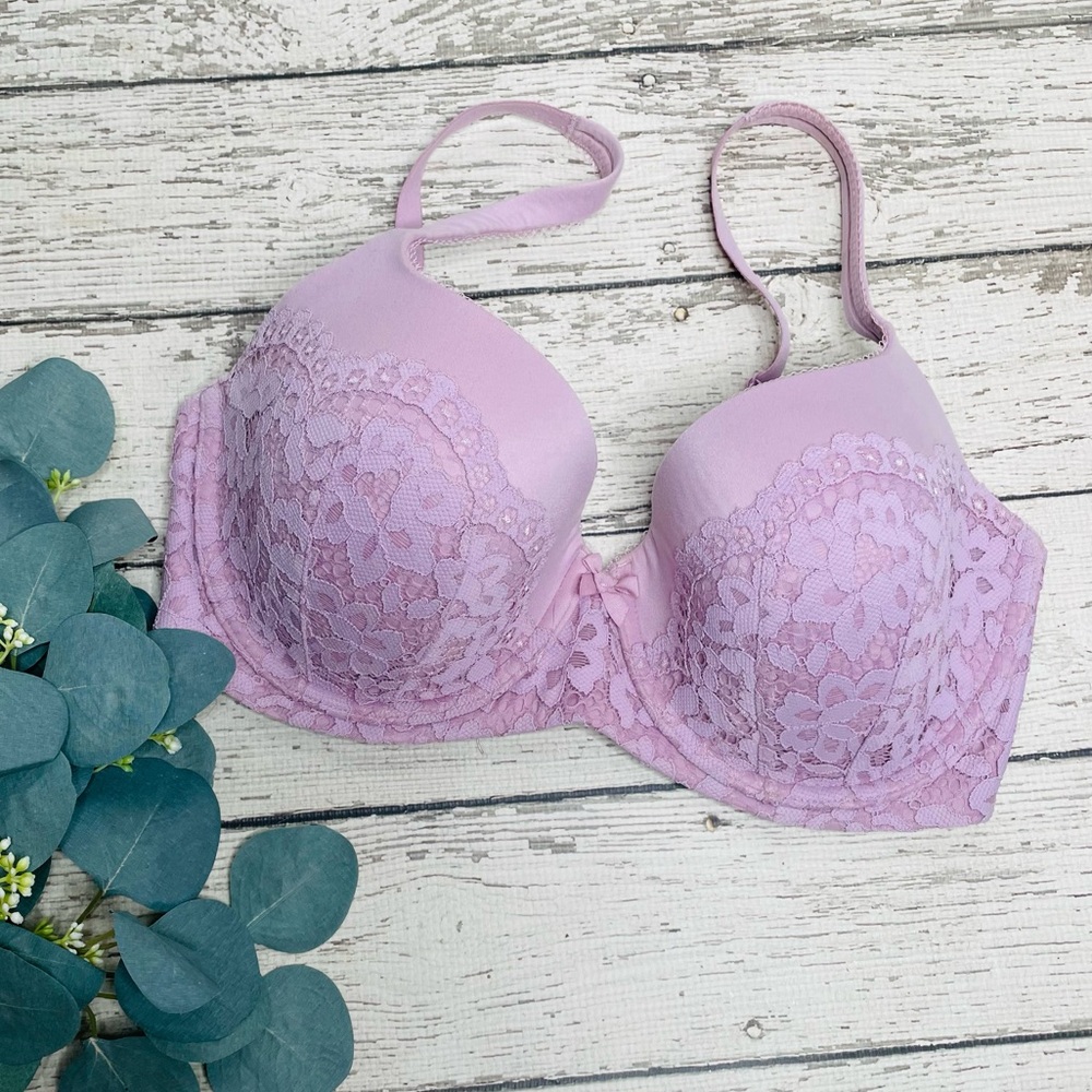 Victoria's Secret Light Pink Lace Push-Up Bra